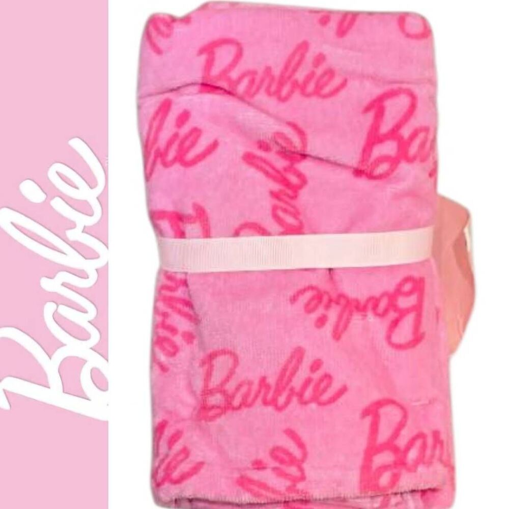 Barbie Signature Logo 2-PK Hand Towels